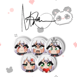 Signature + Mystery Pin | Archived_Memories